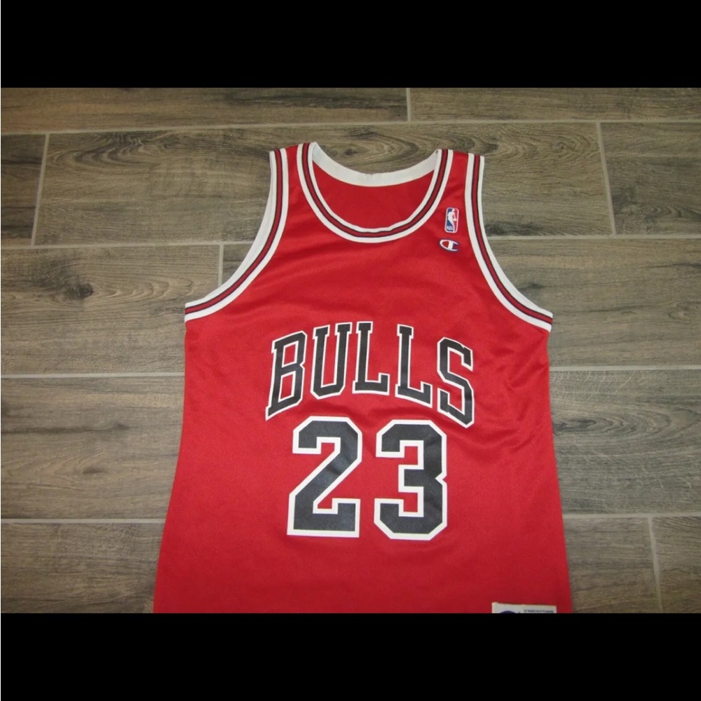 Vintage Champion Jersey 90’s Red 44
